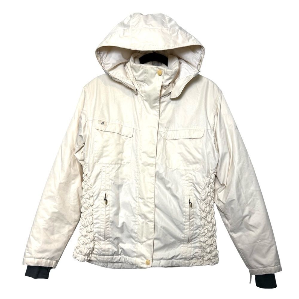 Columbia Storm Dry Waterproof Ski Jacket Hooded Women's M Gorpcore Outdoor